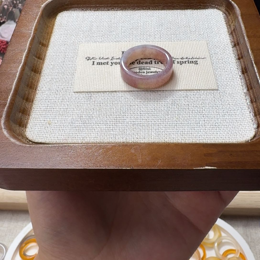 未镶嵌戒指玛瑙/玉髓830港12