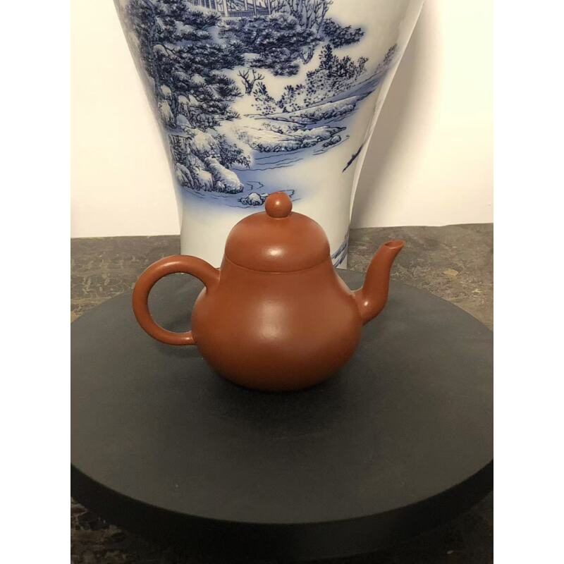 郭建平家藏红皮龙小品光器思婷紫砂壶