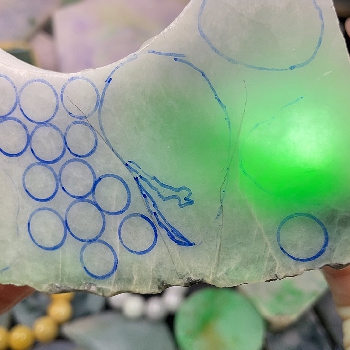 翡翠散珠天然翡翠