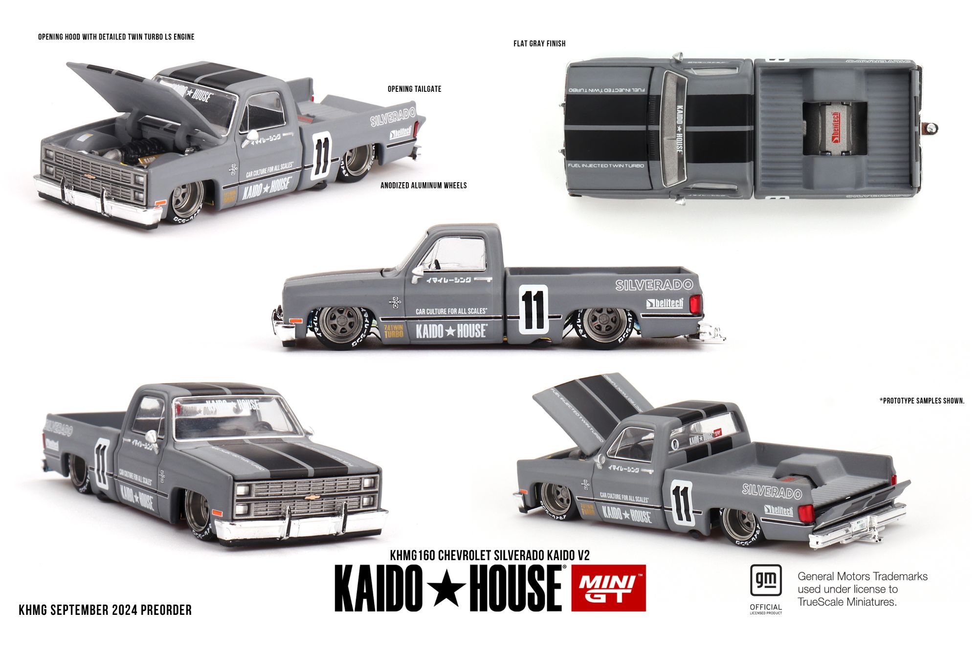 Kaido House Chevrolet Silverado KAIDO V2 合金汽车模型