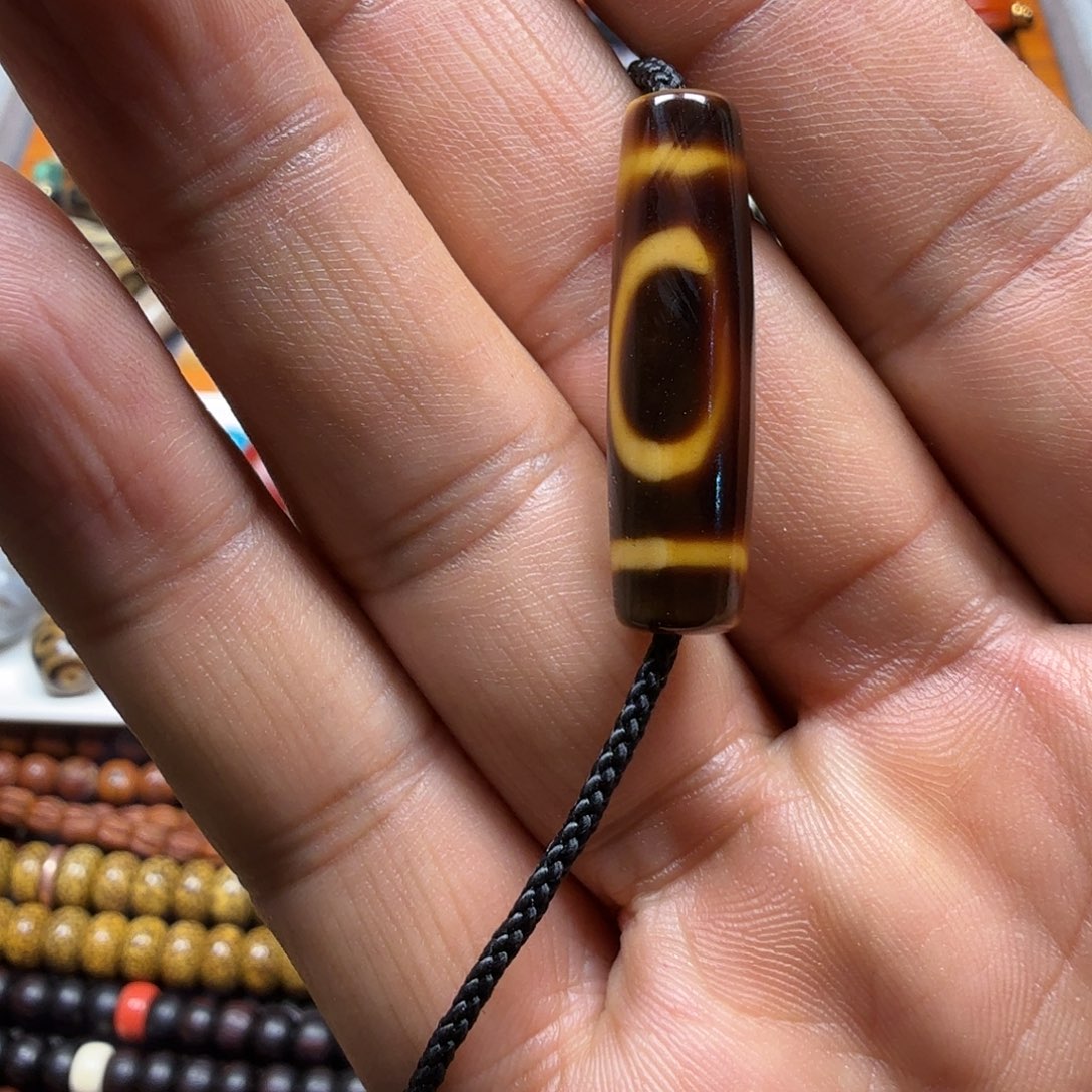 未镶嵌颈饰玛瑙/玉髓玛瑙佩戴珠子