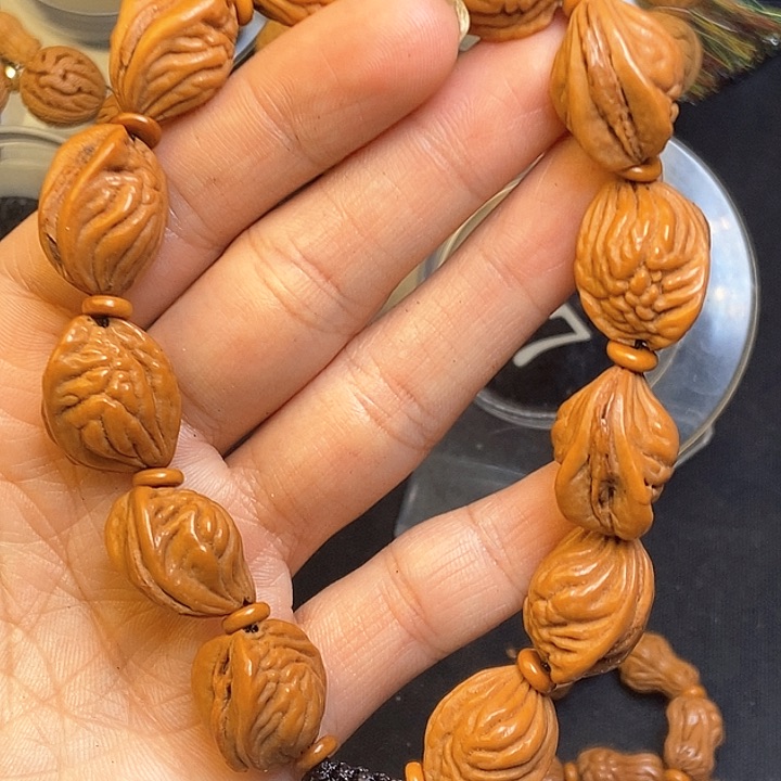 吊坠桃核秦岭龙纹桃核1