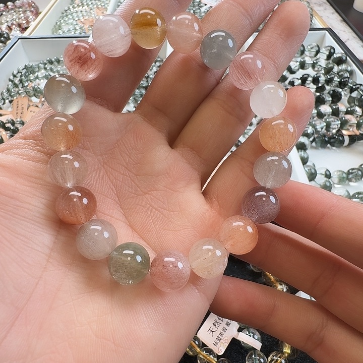 水晶手链未镶嵌天然