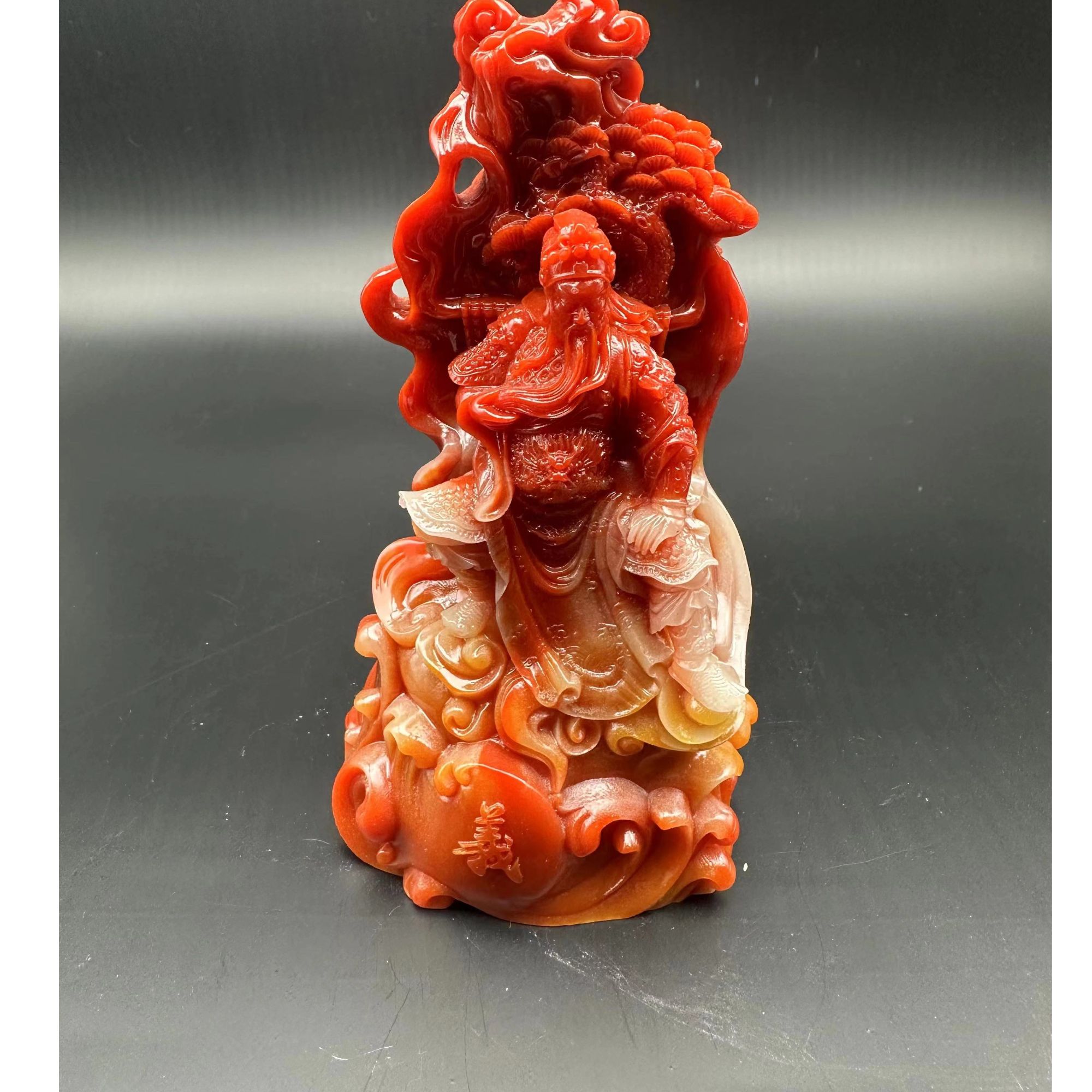 【精选】个性精选 关二爷 流水摆件1