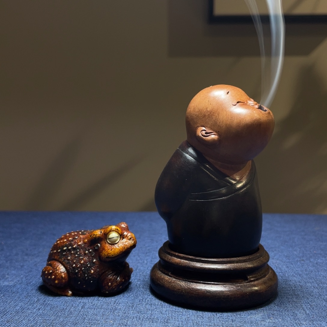 木陈**金荔枝木和尚和鹿角呱呱