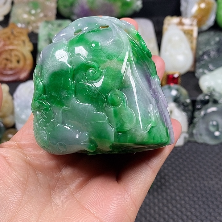 紫金钵盂菩提吊坠