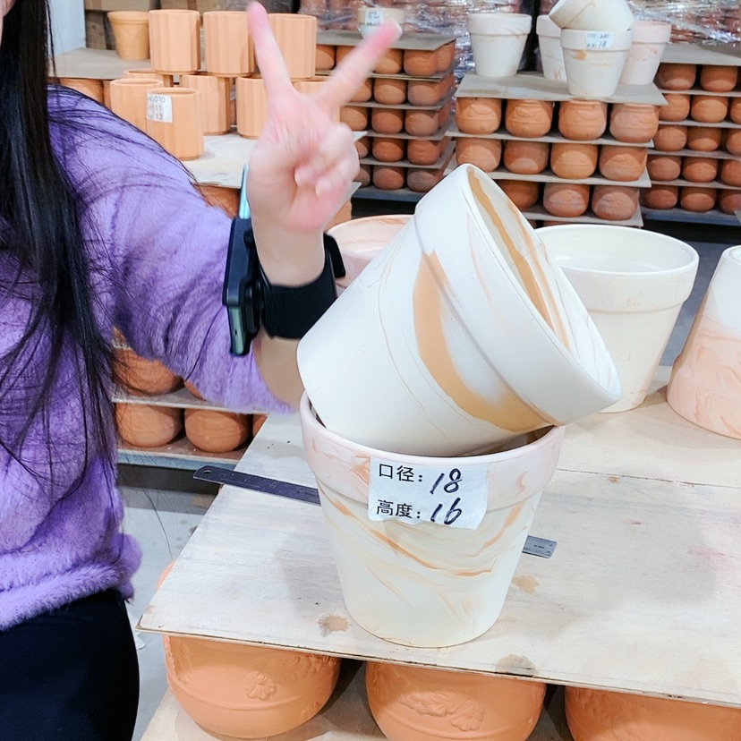 【闪购商品】红陶玛奇朵18×16两个