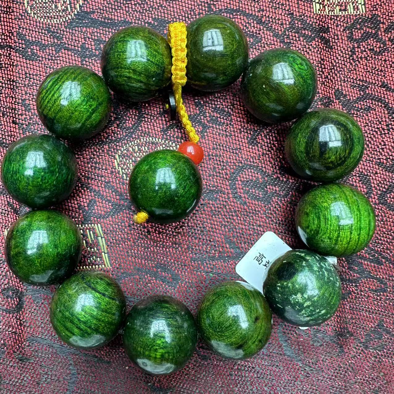 开总文玩天然沉香木串183