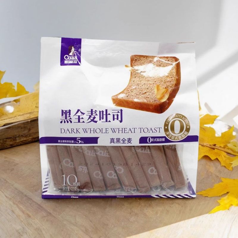 【9月爆款】咔丽滋黑全麦吐司420g