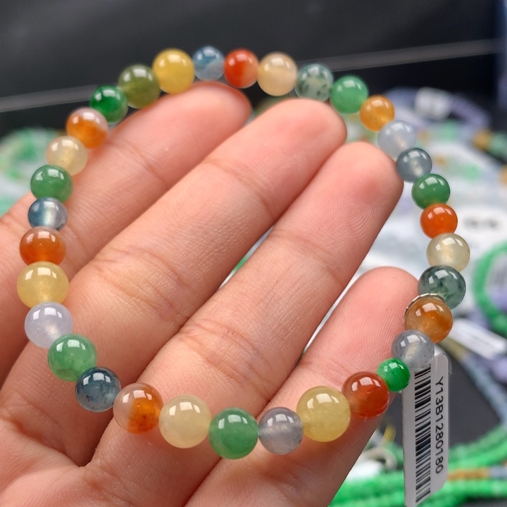 翡翠手镯未镶嵌卡