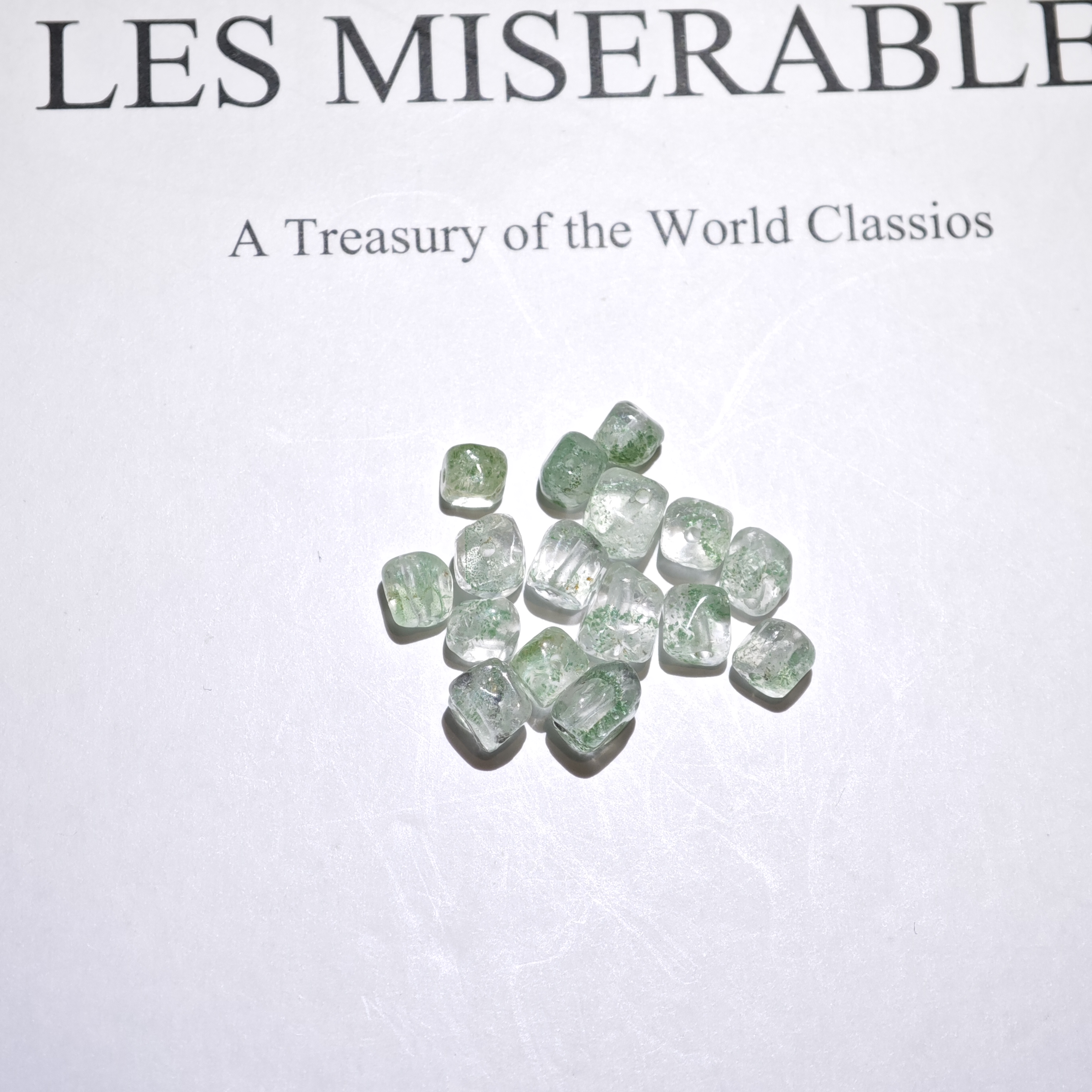 晶匠天然翠幽灵随形单颗  多样性发其一编号-BB1140  爆款热销