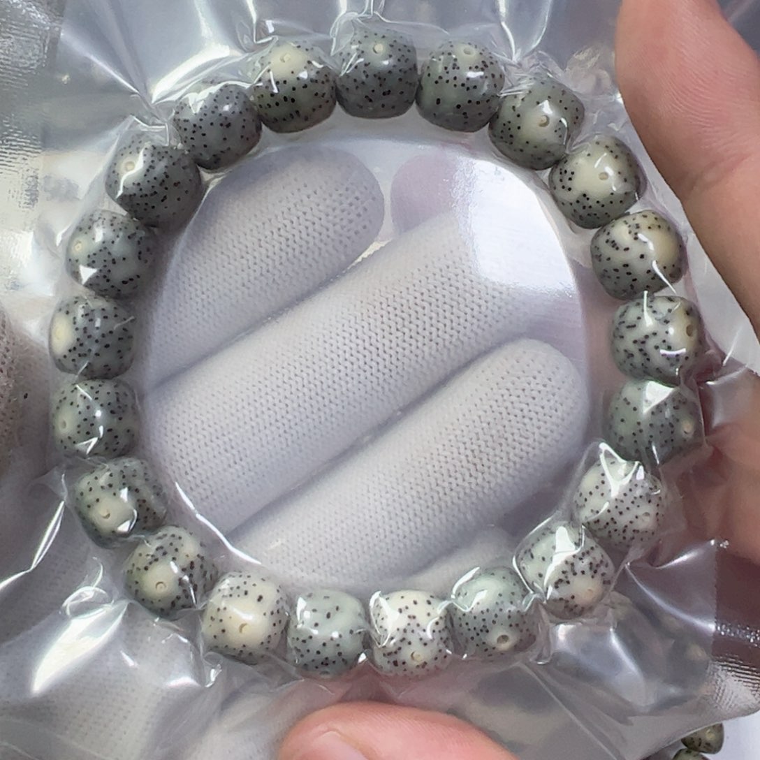 星月菩提手串11青花小细星a26