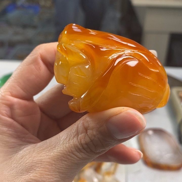 玛瑙/玉髓吊坠(不含链)未镶嵌