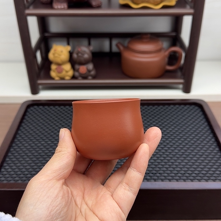 朱泥茶案主人杯主人杯