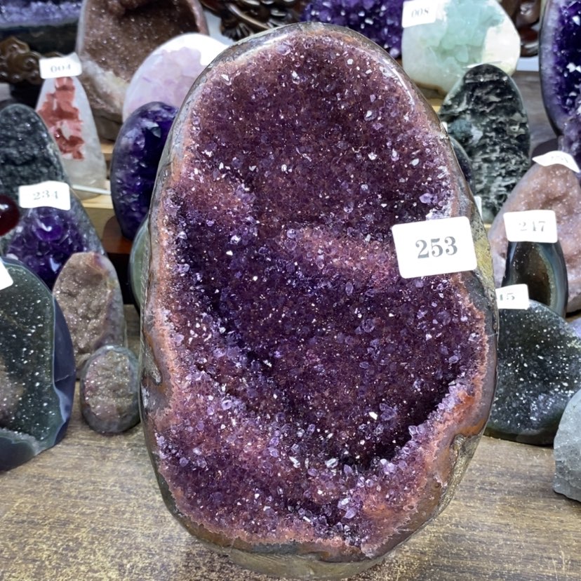 【闪购商品】未镶嵌大型摆件（非配饰）紫晶