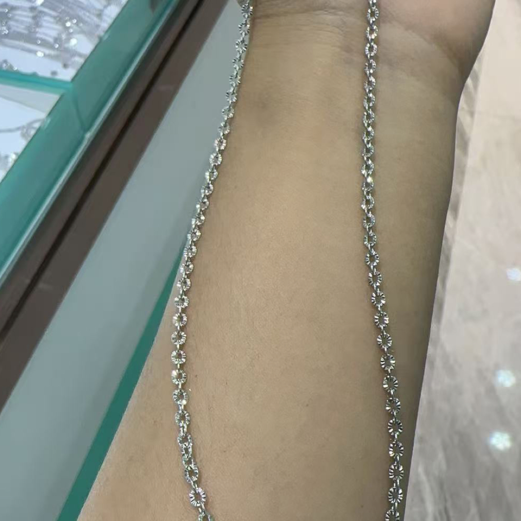 铂金pt950太阳项链