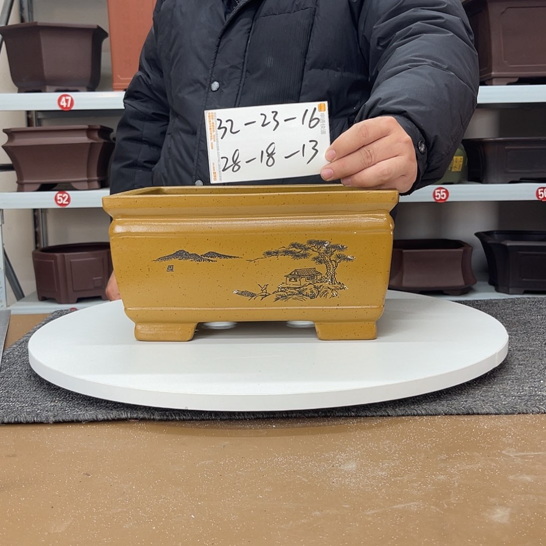 紫砂花盆在上世纪
