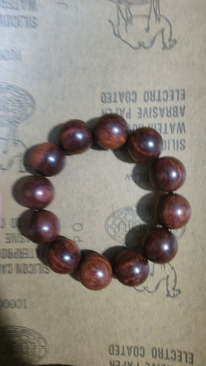 小叶紫檀琴料手串 2.0