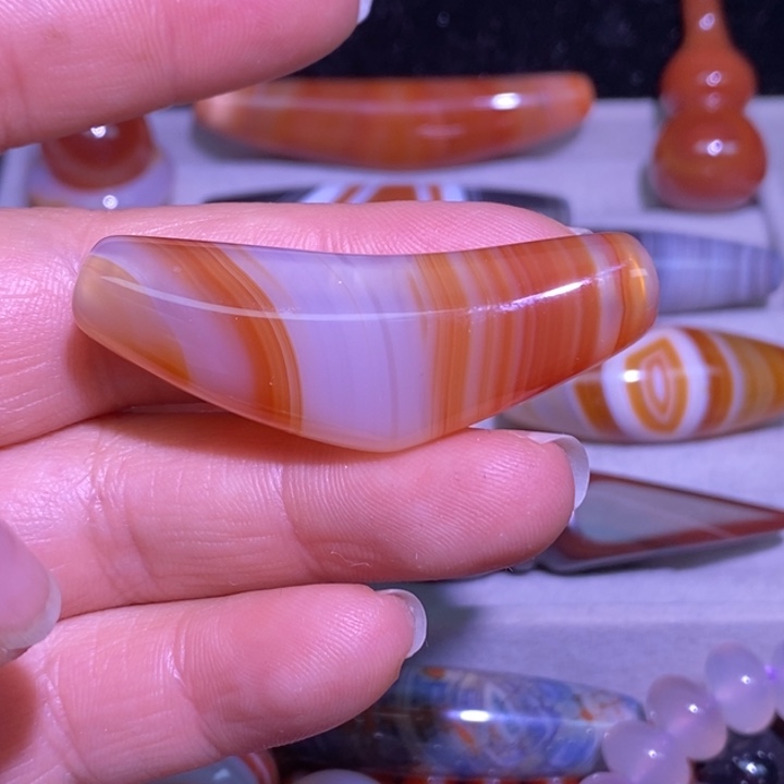 玛瑙/玉髓未镶嵌颈饰