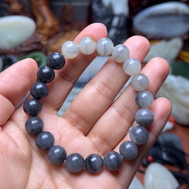 和田玉手链未镶嵌