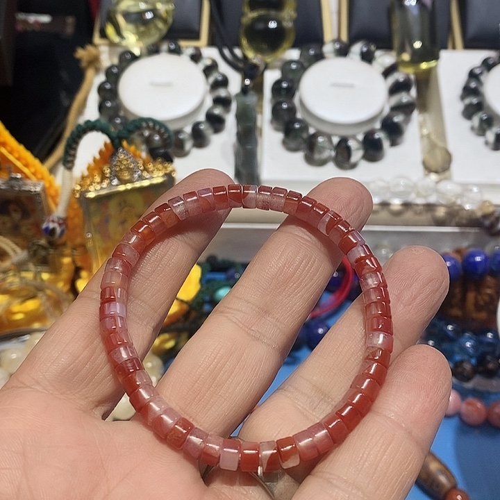 好***晚玛瑙/玉髓未镶嵌颈饰1888