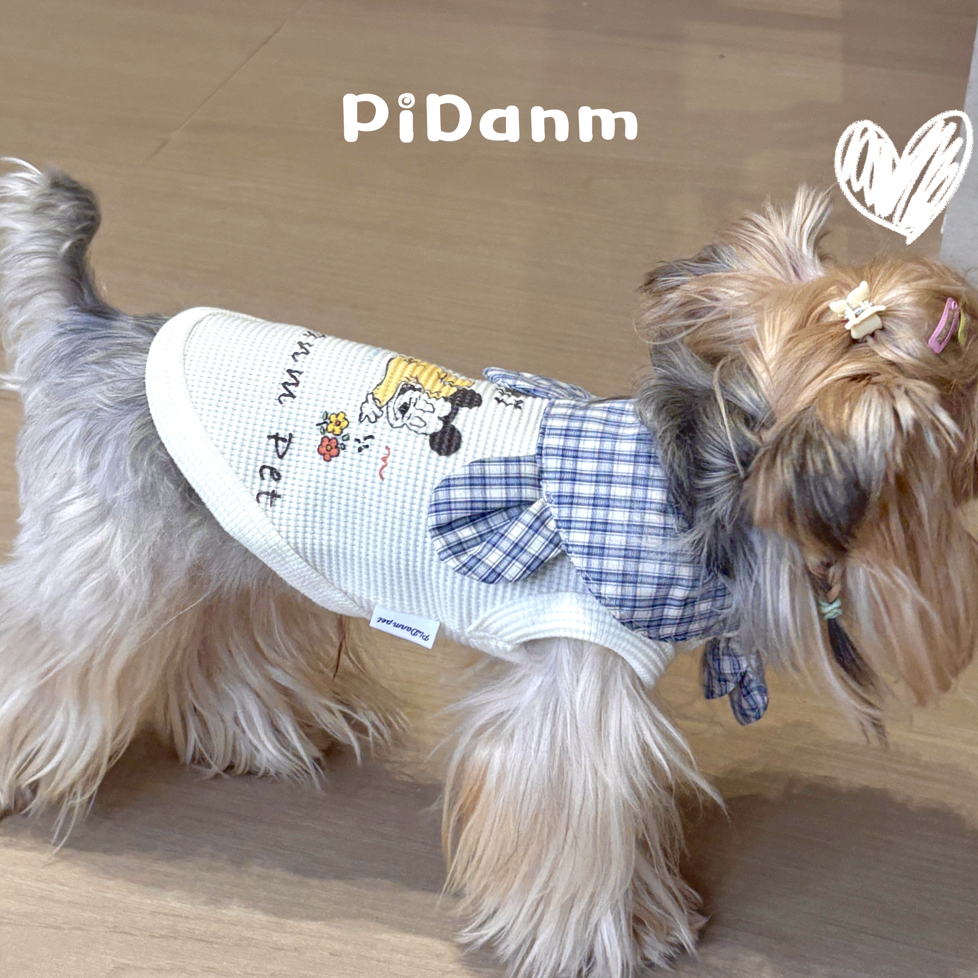 PiDanm Pet ·「米奇剧场」秋冬可爱卡通米奇背心裙比熊泰迪约克夏