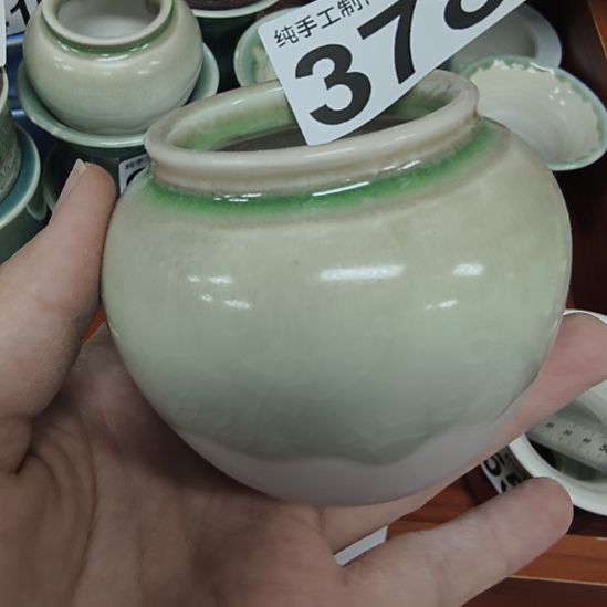 景德镇高温陶瓷：微瑕内口6.5(福利无垫片赠送哦，感谢理解)