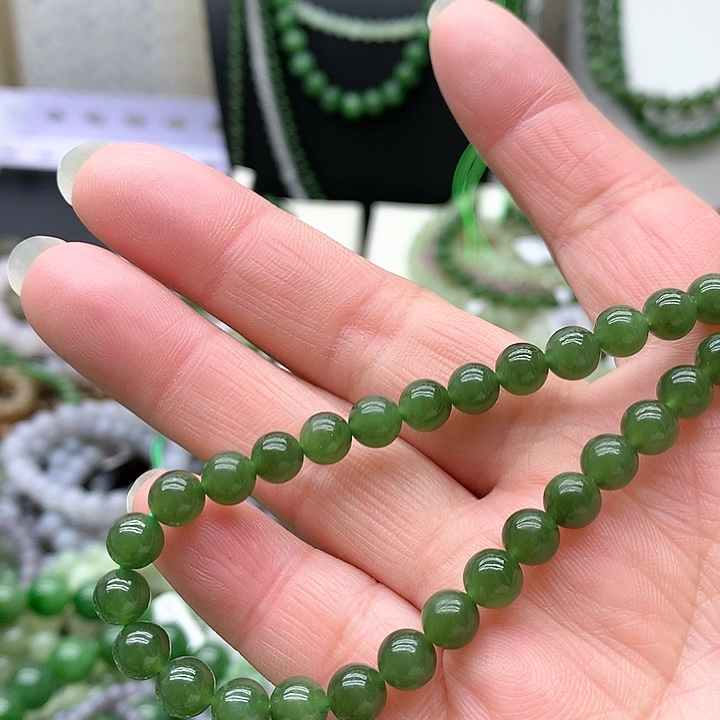 【闪购商品】和田玉手链未镶嵌6单圈