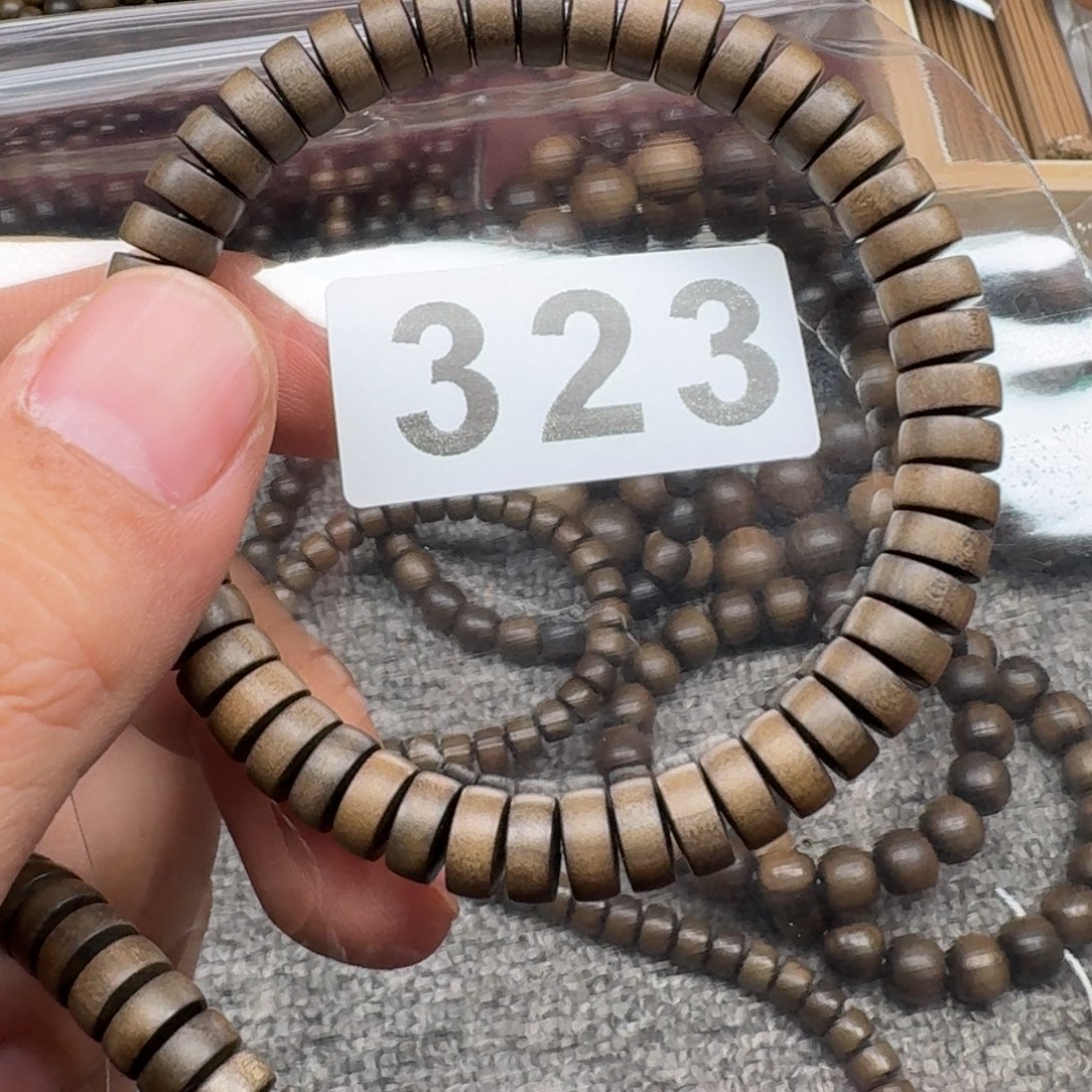 檀香木手串/手链阴沉老山4×8药片