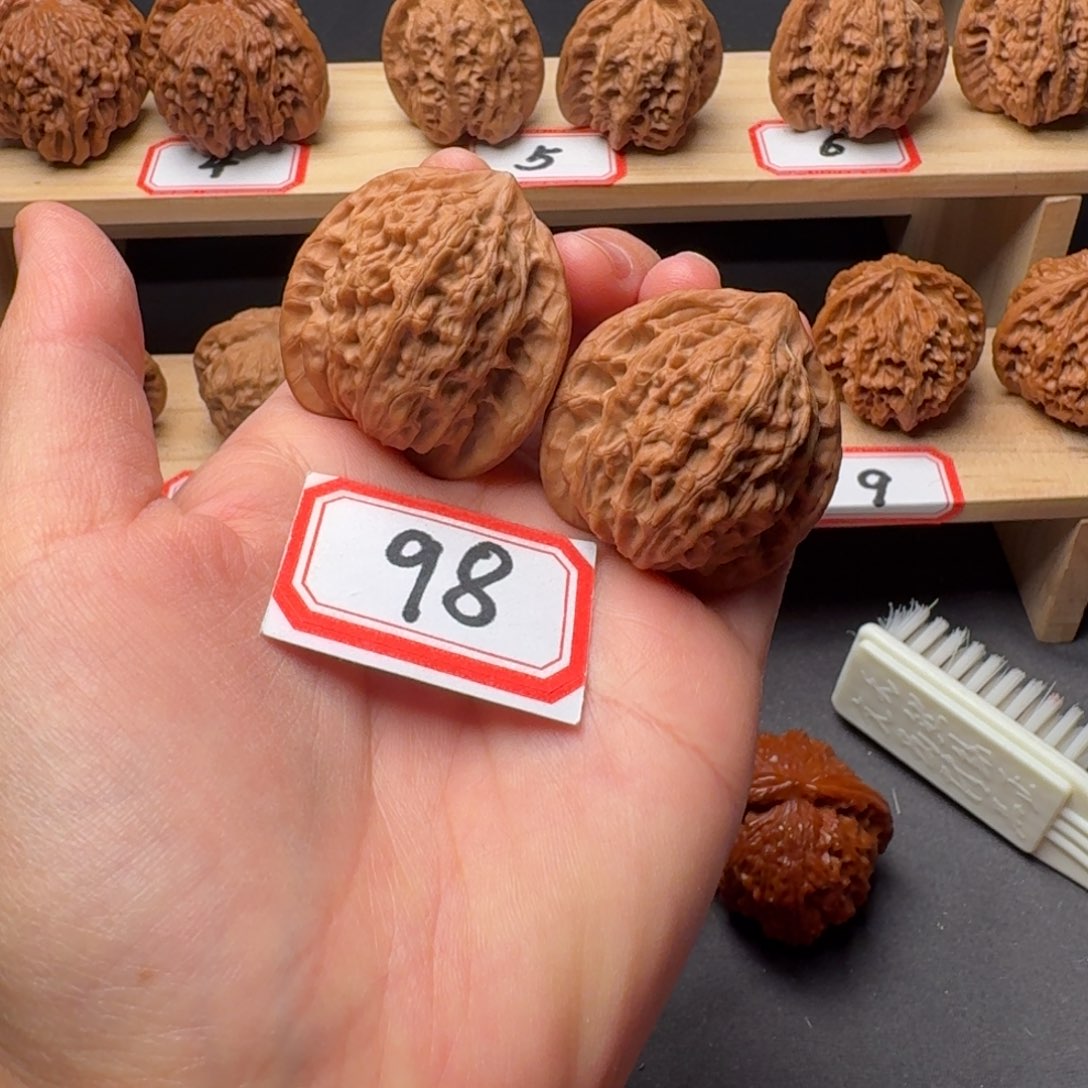 文玩核桃把件全品38尺京公子