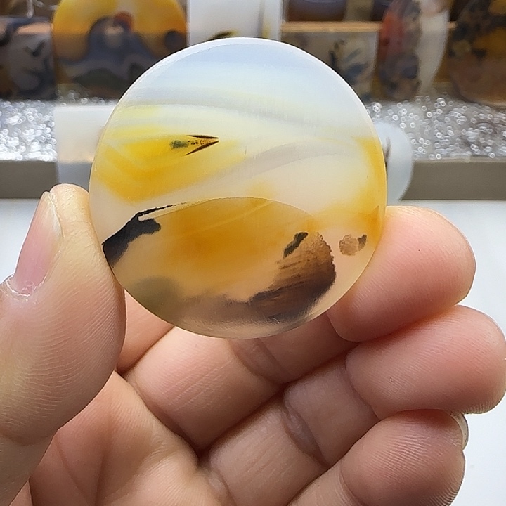 玛瑙/玉髓未镶嵌颈饰