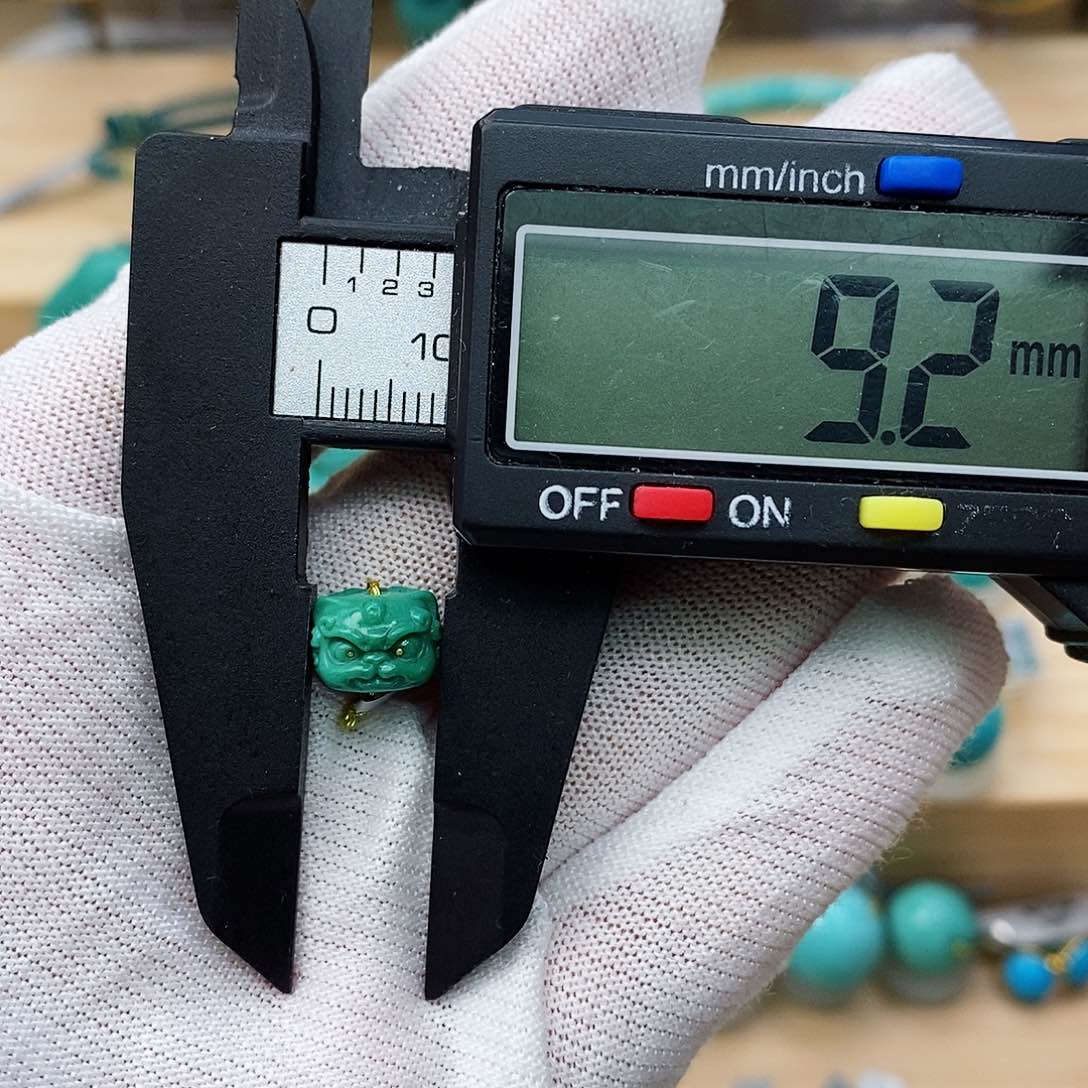 未镶嵌绿松石珠宝奇石旧*