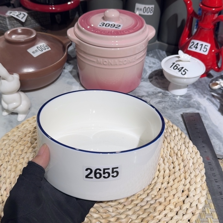 瓷片瑕疵陶瓷不能明火2655