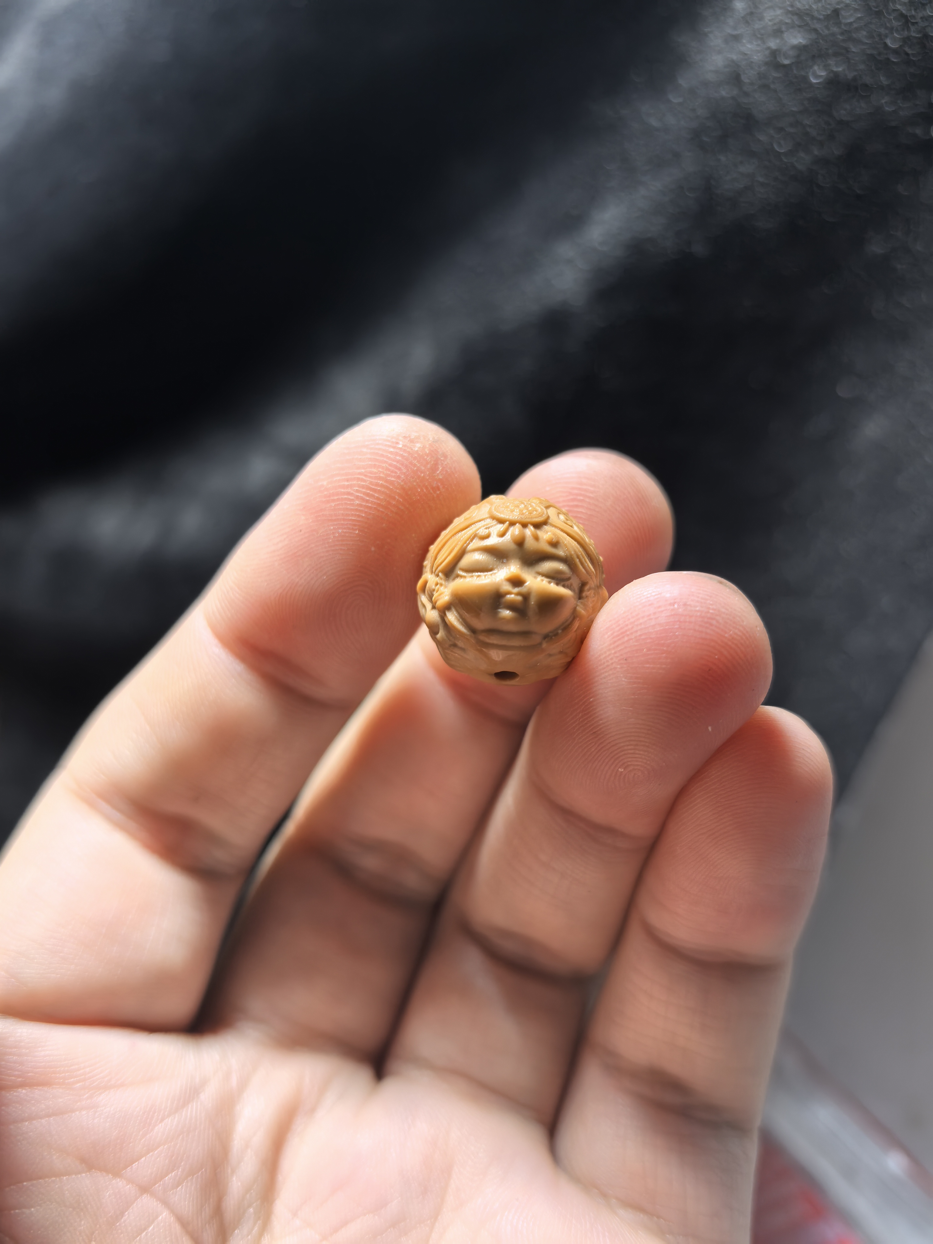 猴头雕刻扎基拉姆单籽（微封口线，介意勿拍）