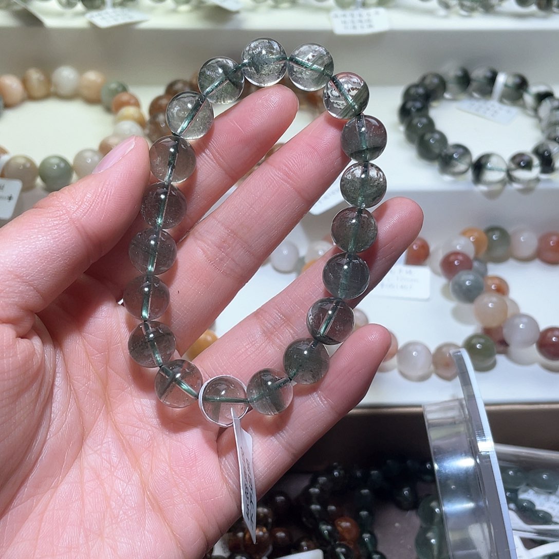 水晶手链未镶嵌囡*琪水晶