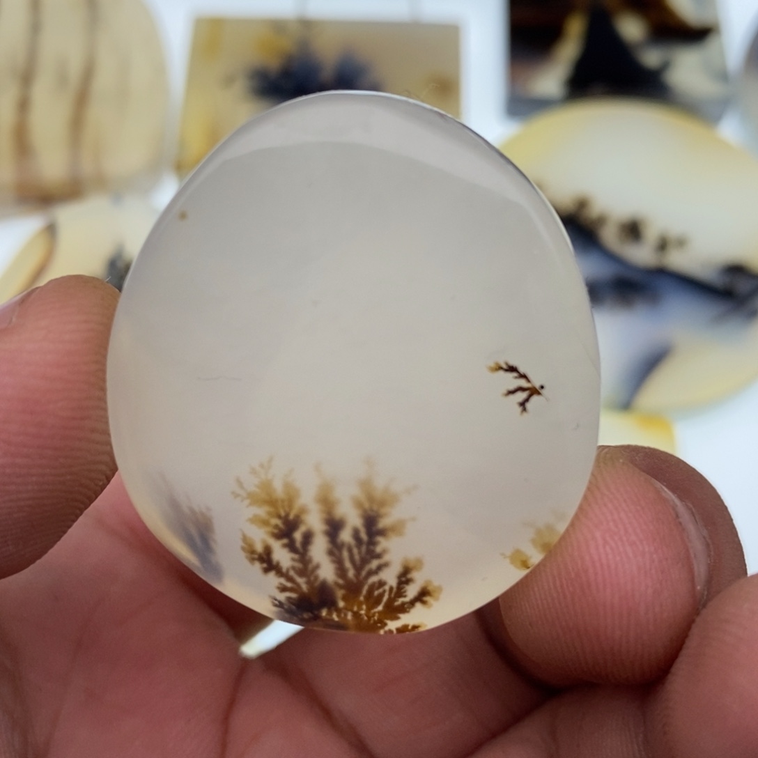 玛瑙/玉髓牌子足银镀金镶嵌