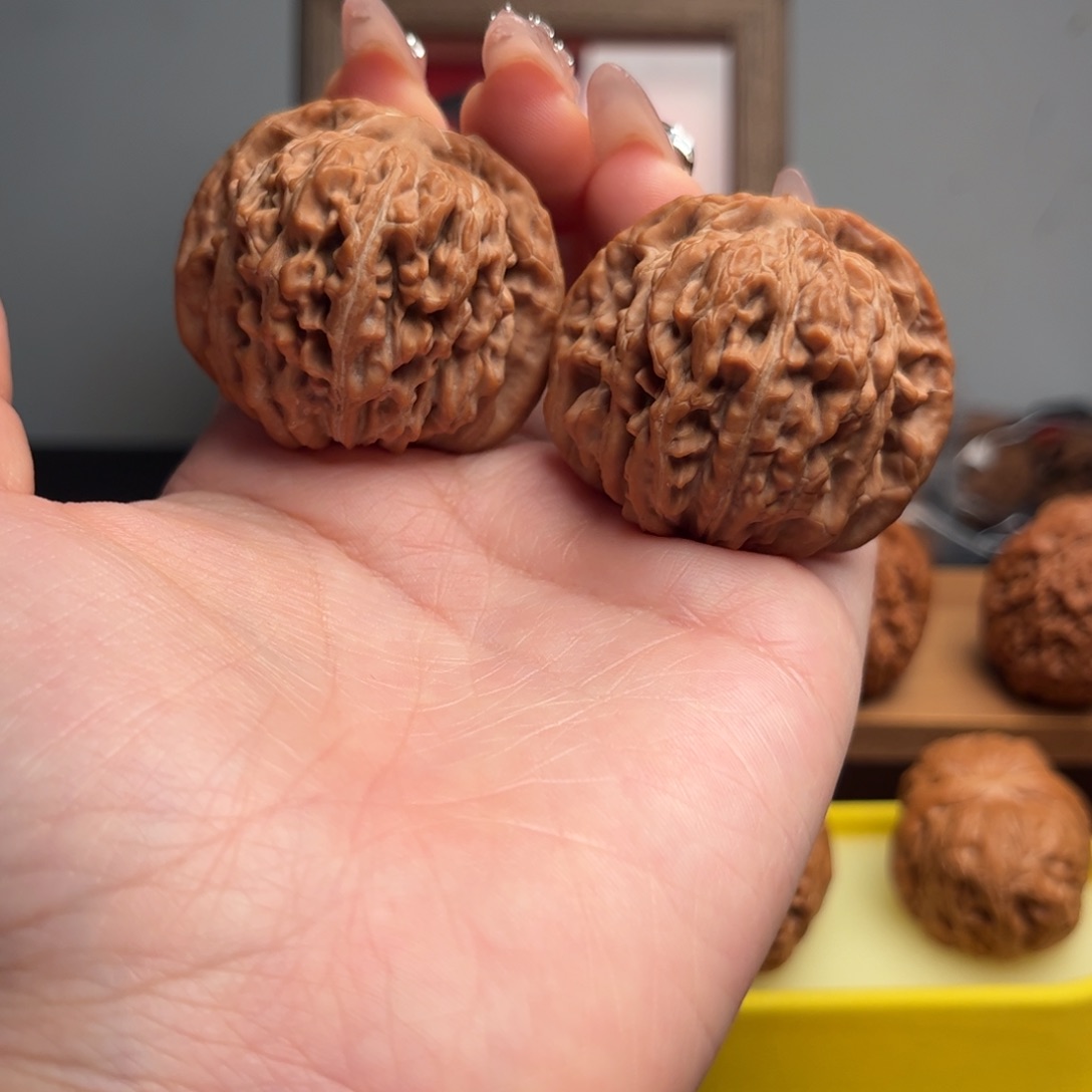 文玩核桃把件四座楼44