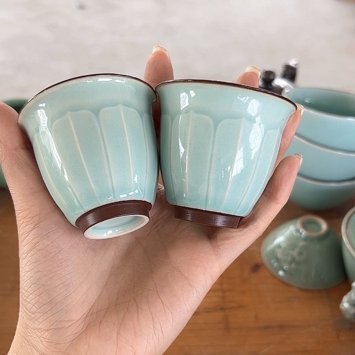 小米茶器龙泉青瓷