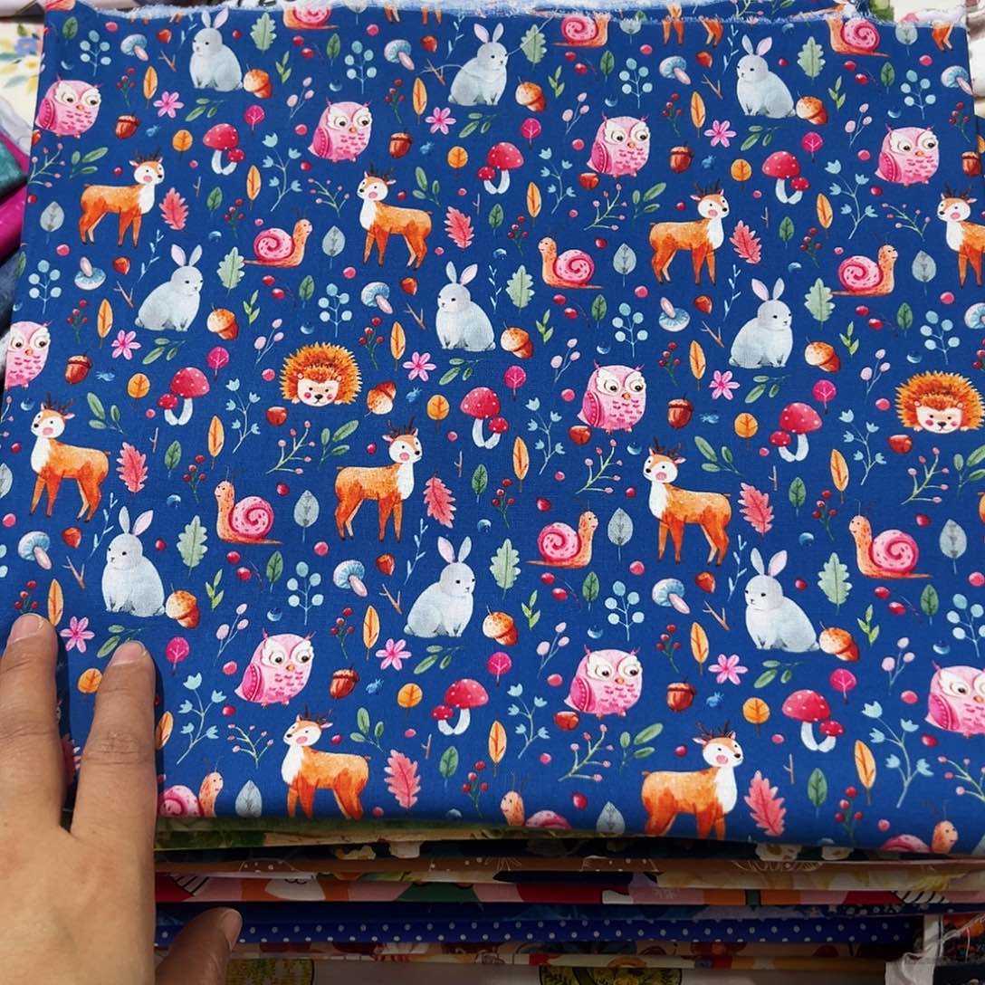 棉福袋一米价纯棉平布1.1米宽果子块