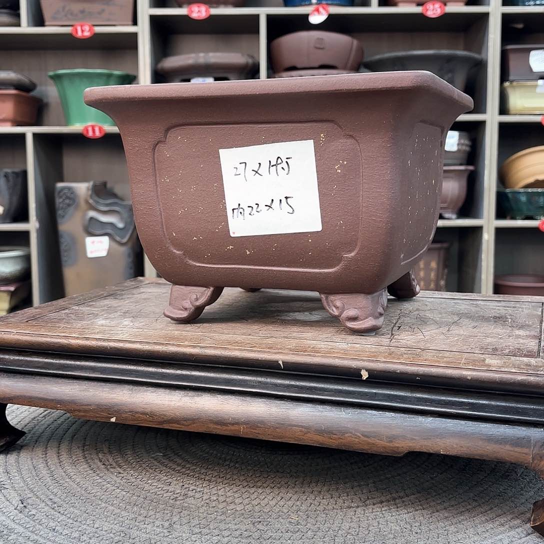 紫砂花盆紫砂的味道很浓