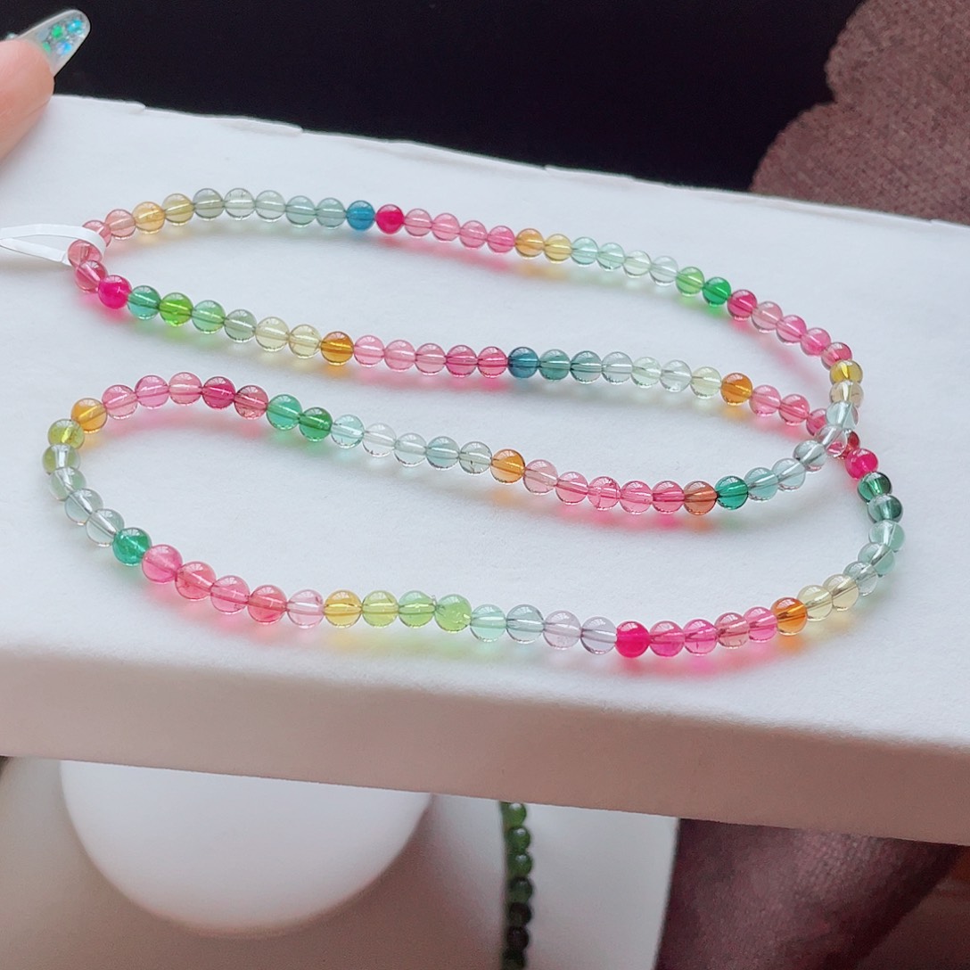 手链未镶嵌碧玺5.2mm左右