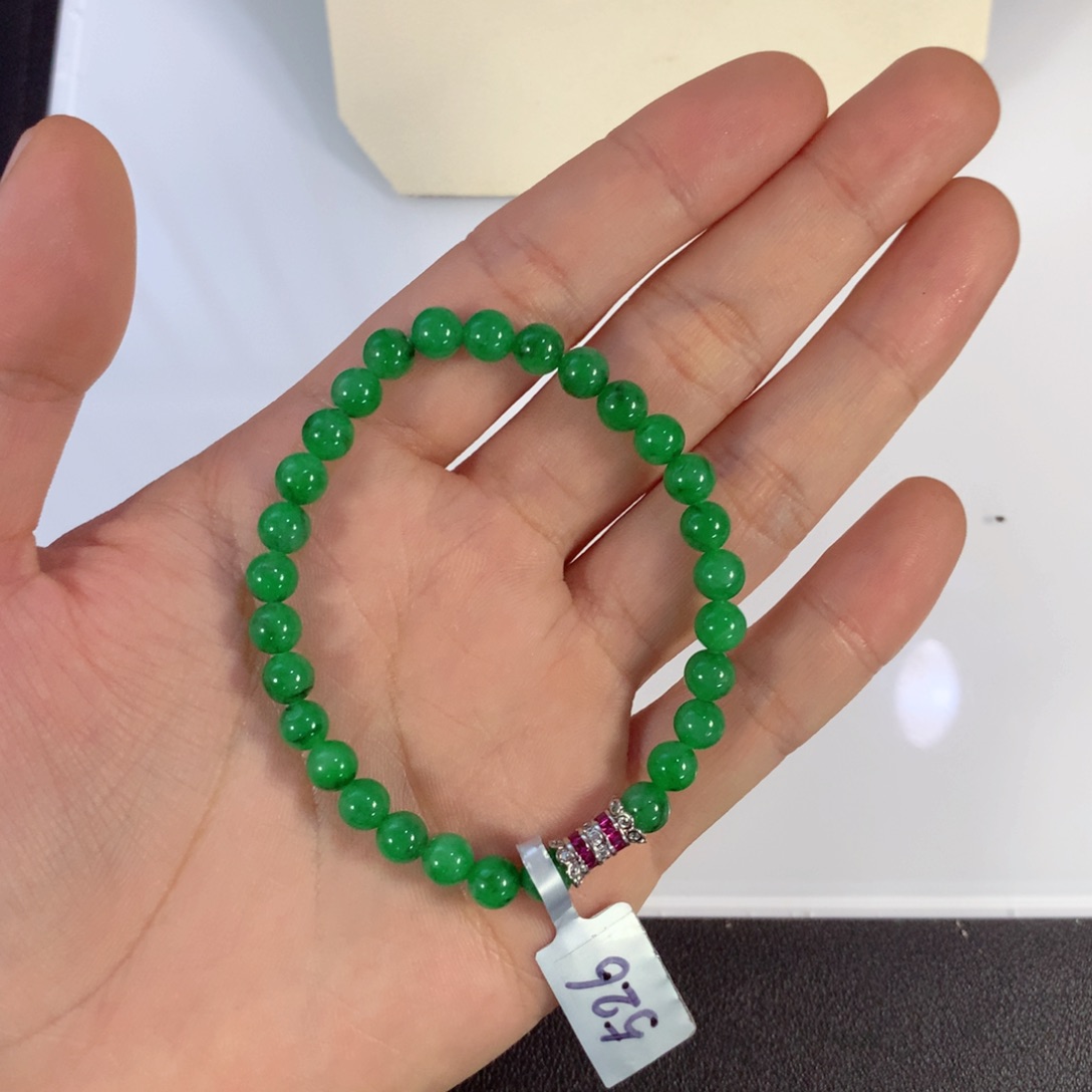 好***伴翡翠未镶嵌颈饰手串