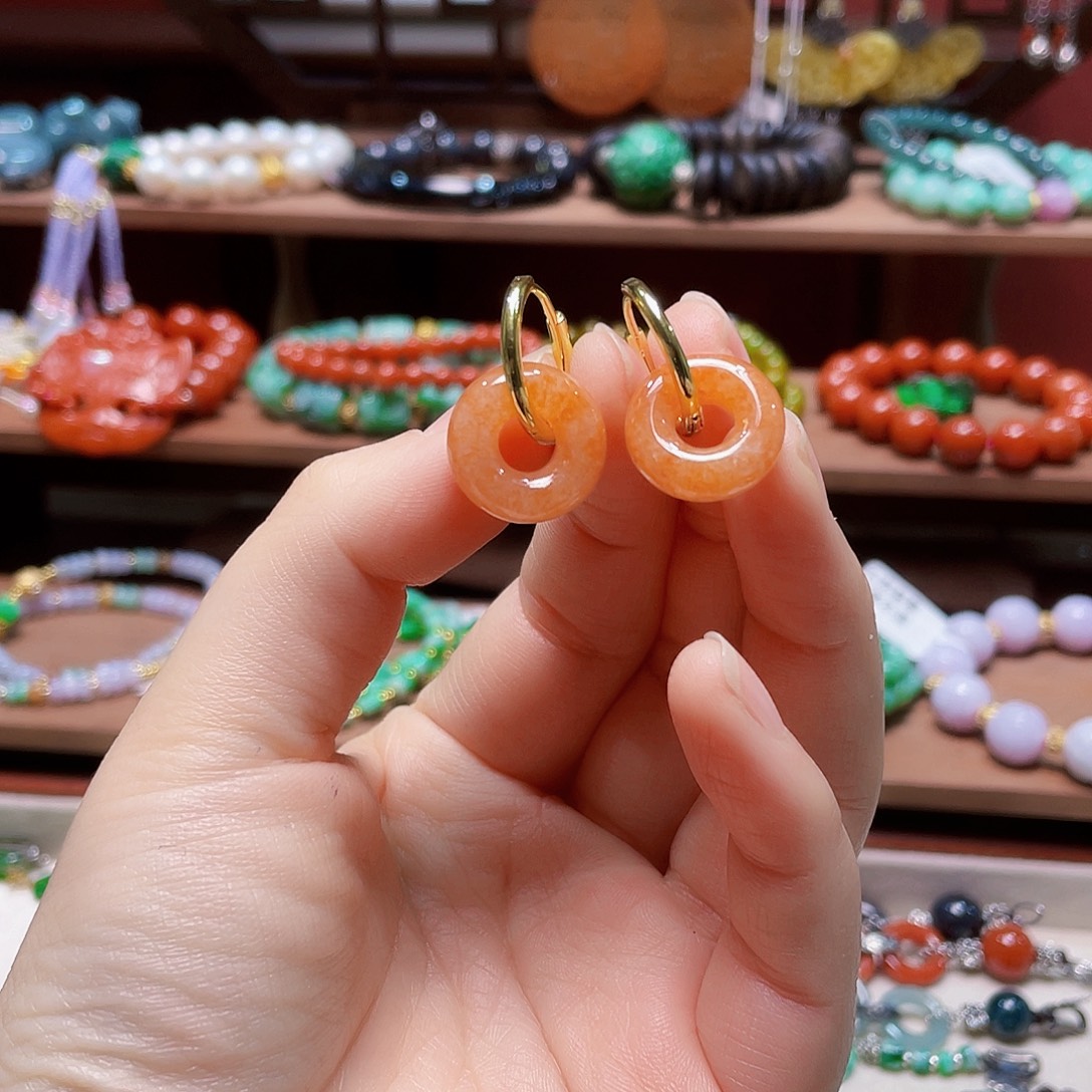 翡翠未镶嵌手链饰品