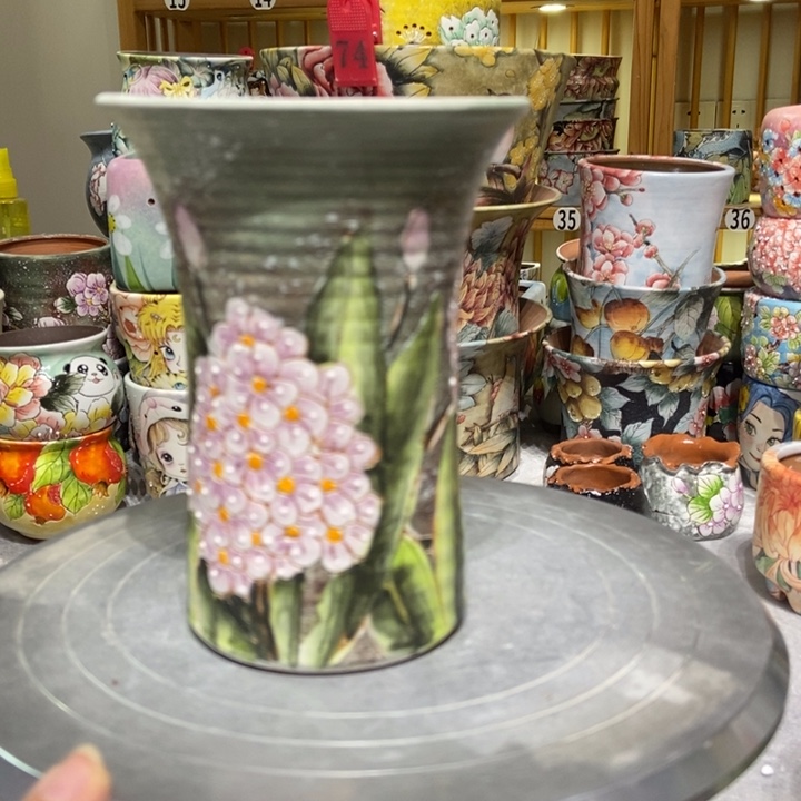 景德镇艺术手绘作品