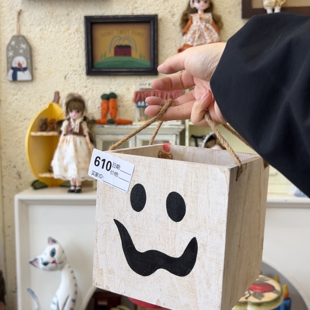 木默认微瑕微脏！外贸样品挂件摆件610