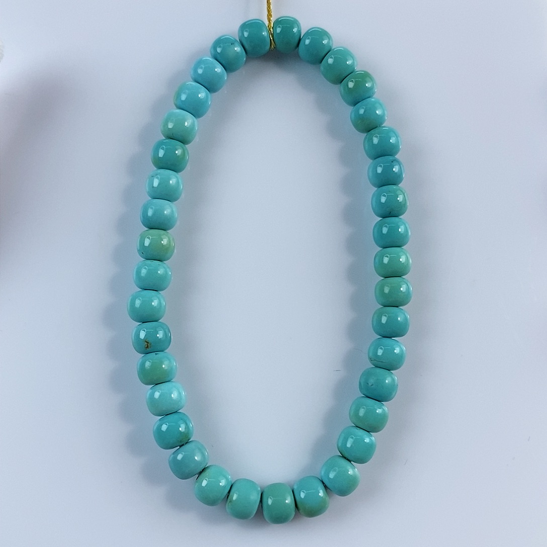 绿松石珠宝奇石未镶嵌5mm+