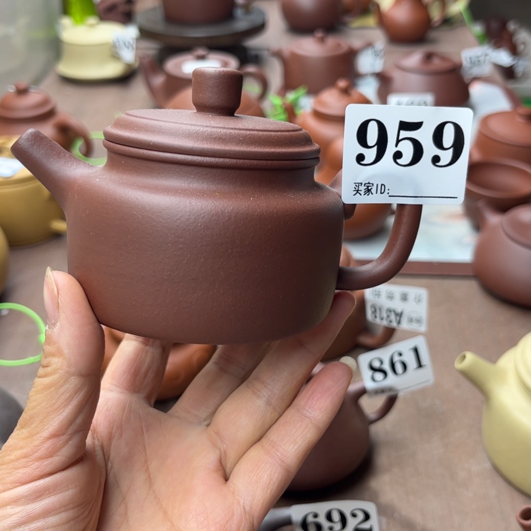 紫砂茶壶紫泥半手工170cc