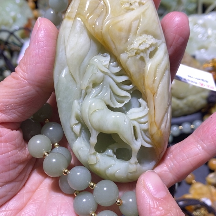 岫玉岫玉吊坠未镶嵌