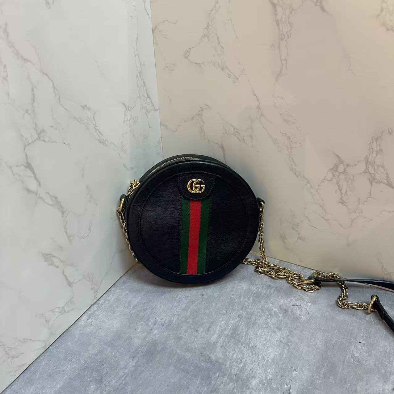 95新 GUCCI/古驰 乱乱子中古/女士/单肩包/106436