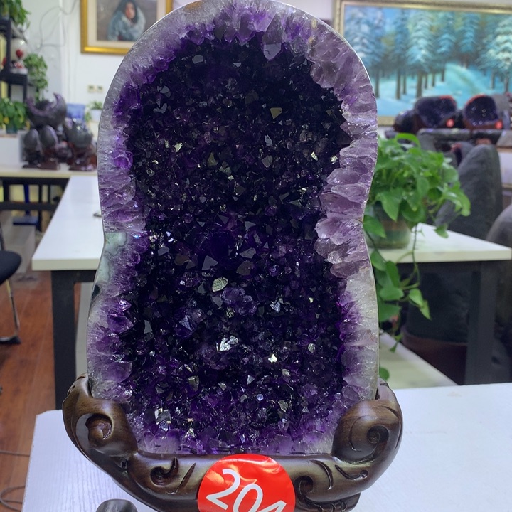 紫晶大型摆件（非配饰）未镶嵌